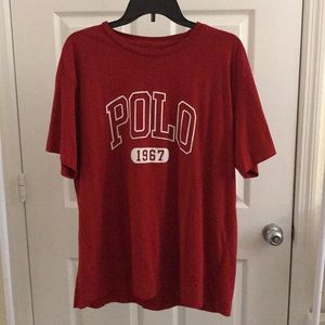 Red Polo Ralph Lauren Classic Fit T-Shirt